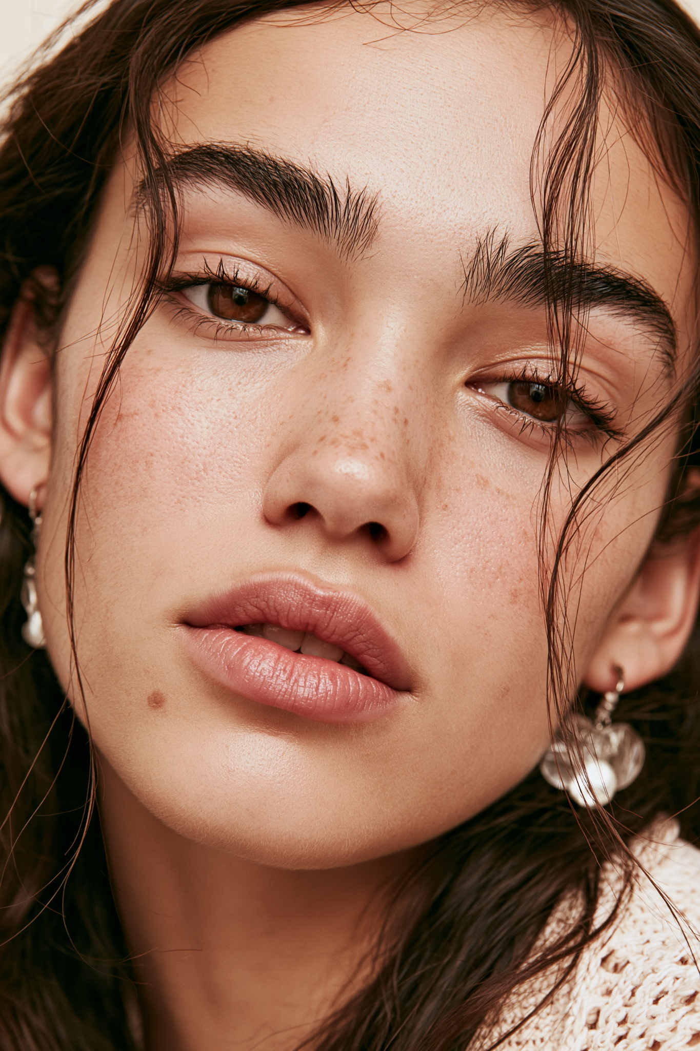 Beauty editorial hiperreal